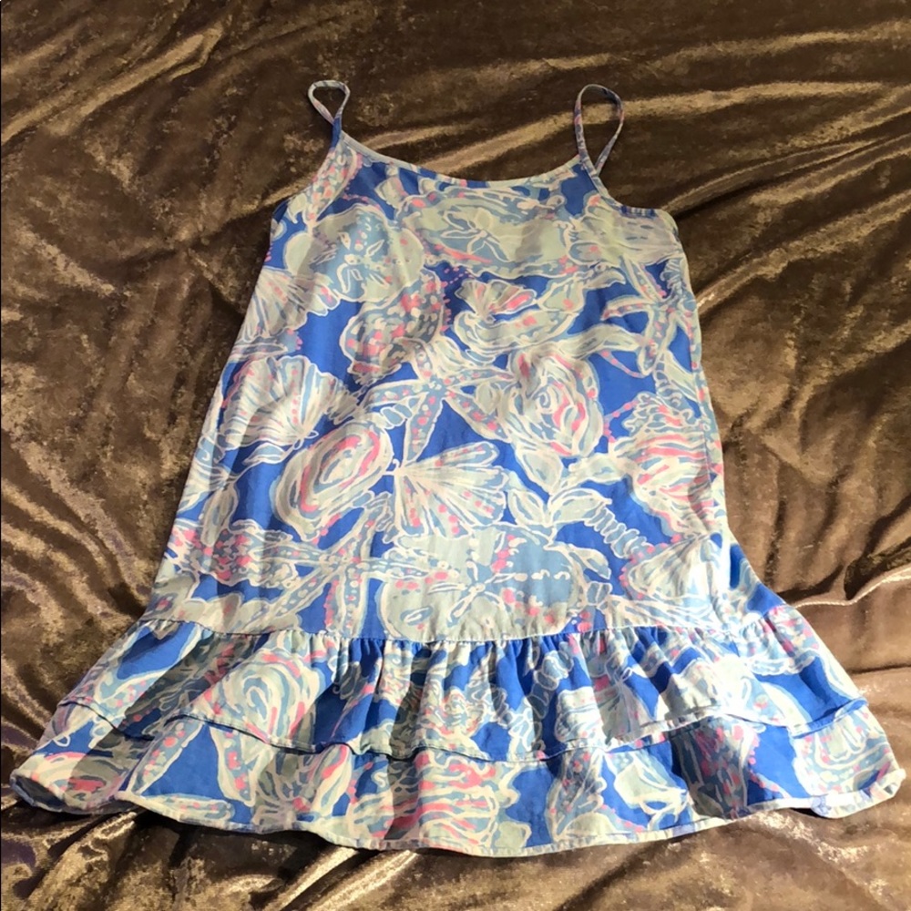 Loose Starfish Print Dress